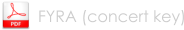 FYRA (concert key)