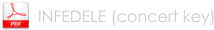 INFEDELE (concert key)