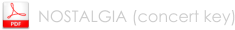 NOSTALGIA (concert key)