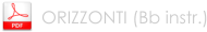 ORIZZONTI (Bb instr.)