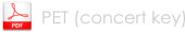 PET (concert key)