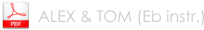 ALEX & TOM (Eb instr.)