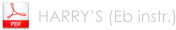 HARRY’S (Eb instr.)